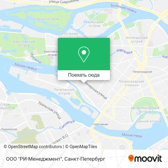 Карта ООО "РИ-Менеджмент"