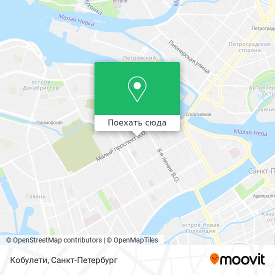 Карта Кобулети