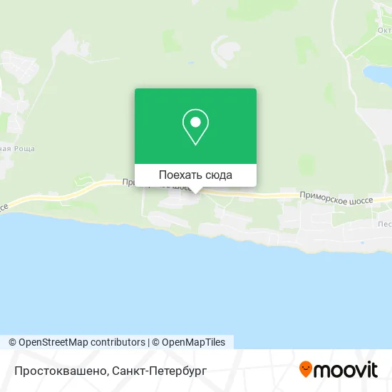 Карта Простоквашено