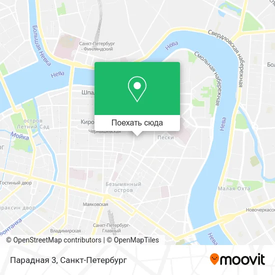 Карта Парадная 3