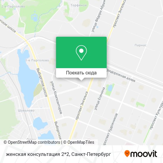 Карта женская консультация 2*2