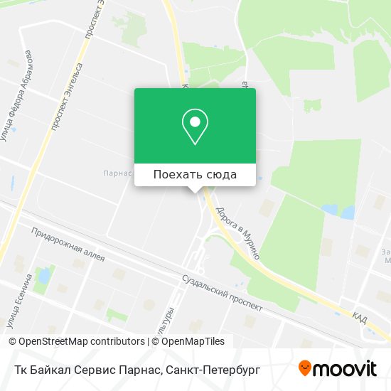 Карта Тк Байкал Сервис Парнас