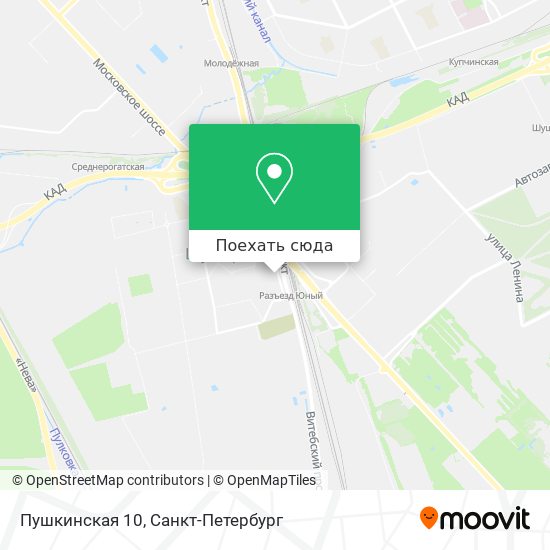 Карта Пушкинская 10