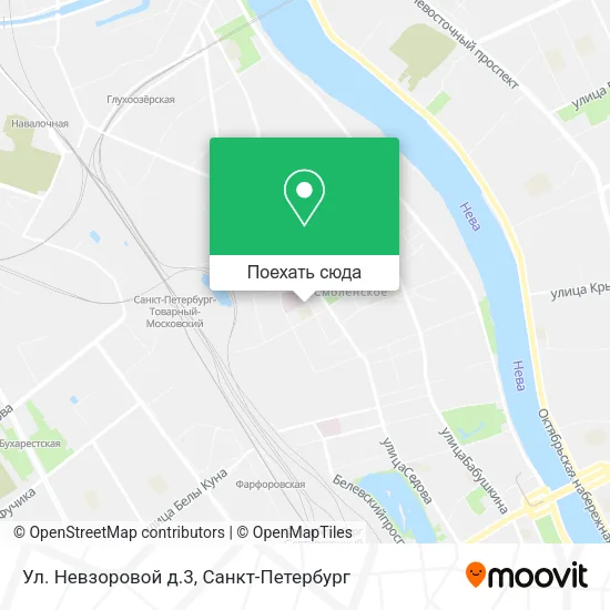 Карта Ул. Невзоровой д.3