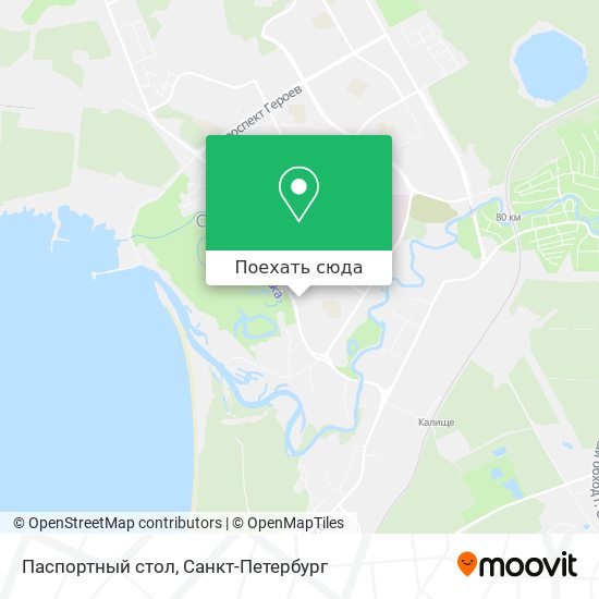 Карта Паспортный стол