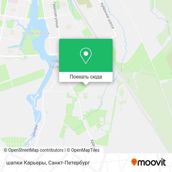 Карта шапки Карьеры