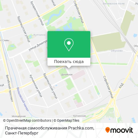 Карта Прачечная самообслуживания Prachka.com