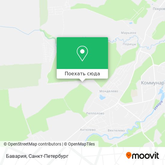 Карта Бавария