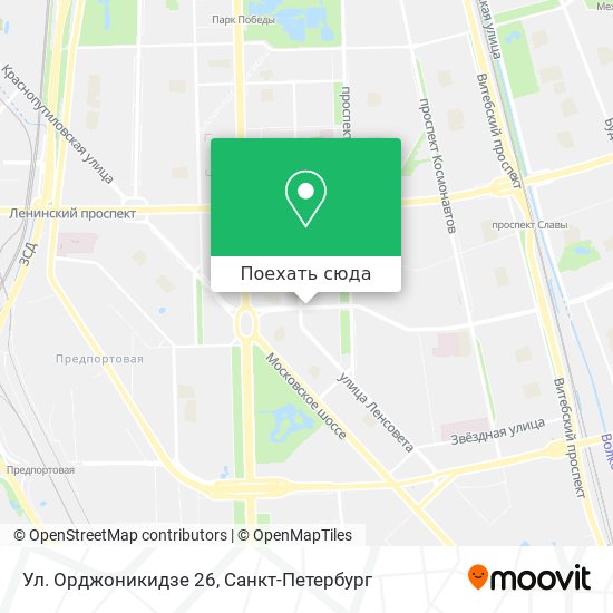 Карта Ул. Орджоникидзе 26