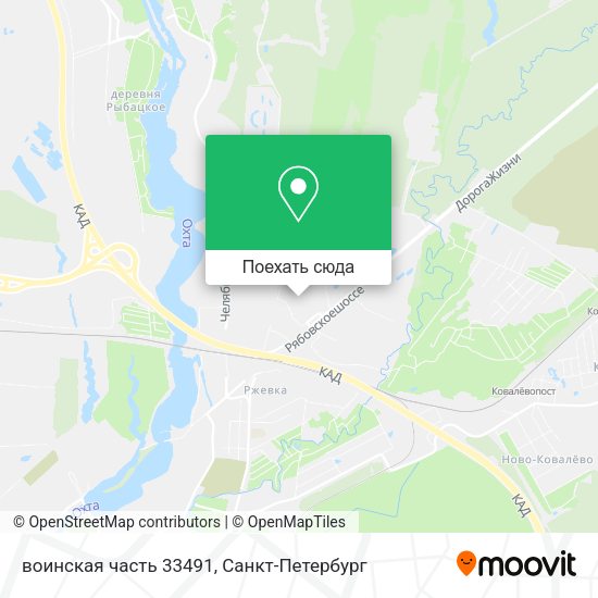 Карта воинская часть 33491