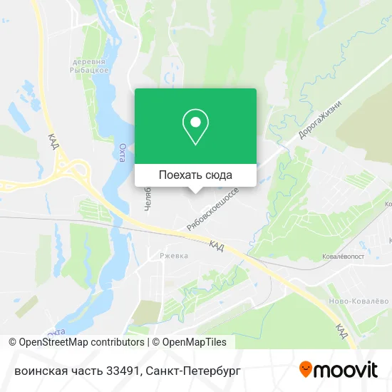 Карта воинская часть 33491