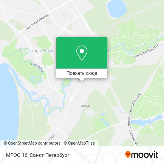 Карта МРЭО 16