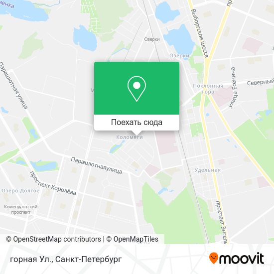 Карта горная Ул.