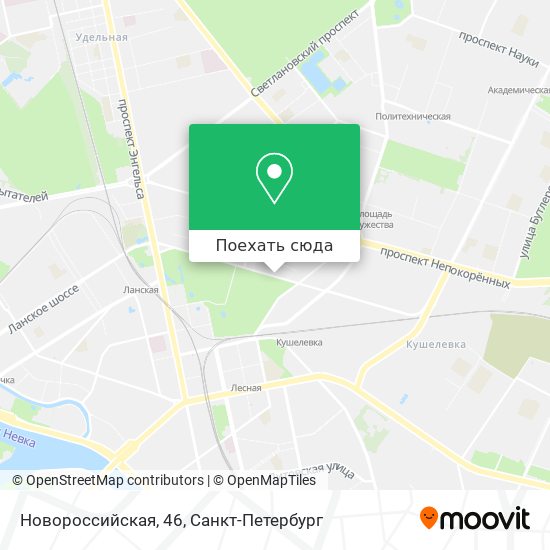 Карта Новороссийская, 46