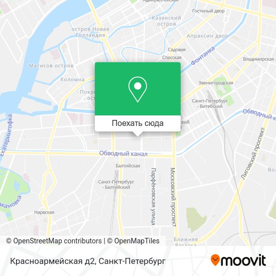 Карта Красноармейская д2