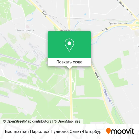 Карта Бесплатная Парковка Пулково
