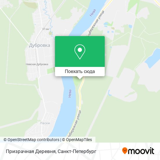 Карта Призрачная Деревня