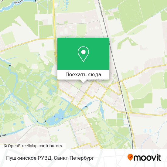Карта Пушкинское РУВД