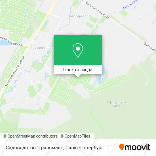 Карта Садоводство "Трансмаш"