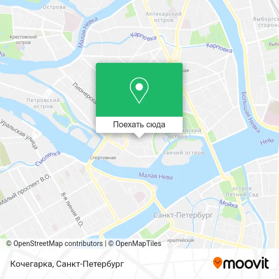 Карта Кочегарка