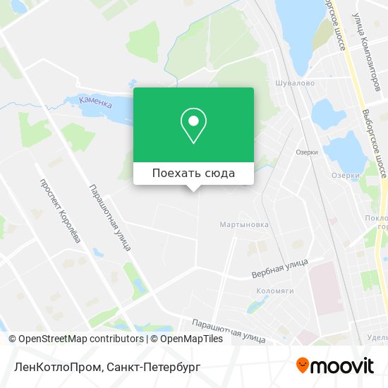Карта ЛенКотлоПром