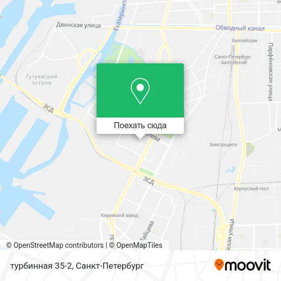Карта турбинная 35-2