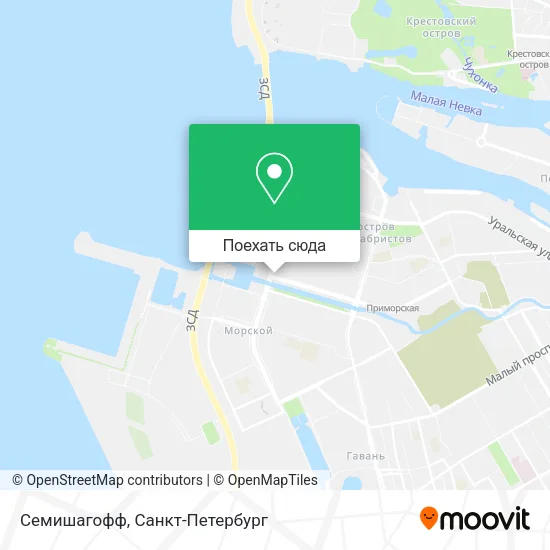 Карта Семишагофф