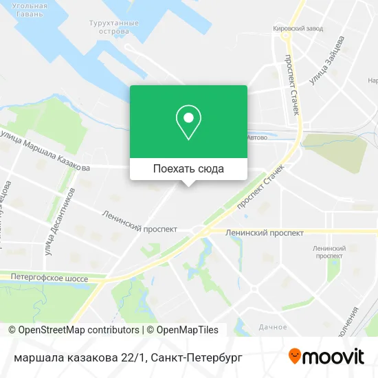 Карта маршала казакова 22/1