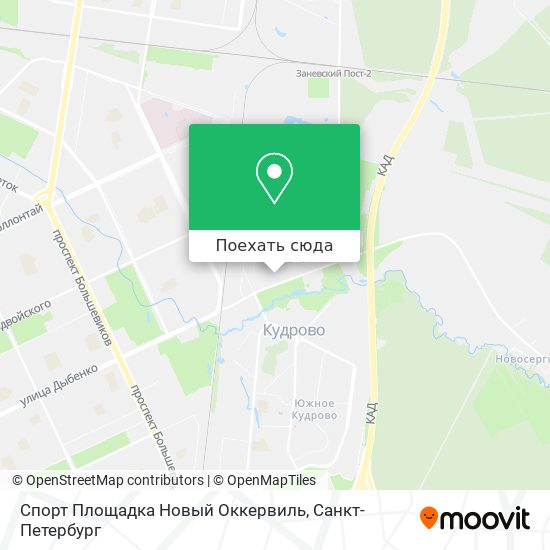 Карта Спорт Площадка Новый Оккервиль