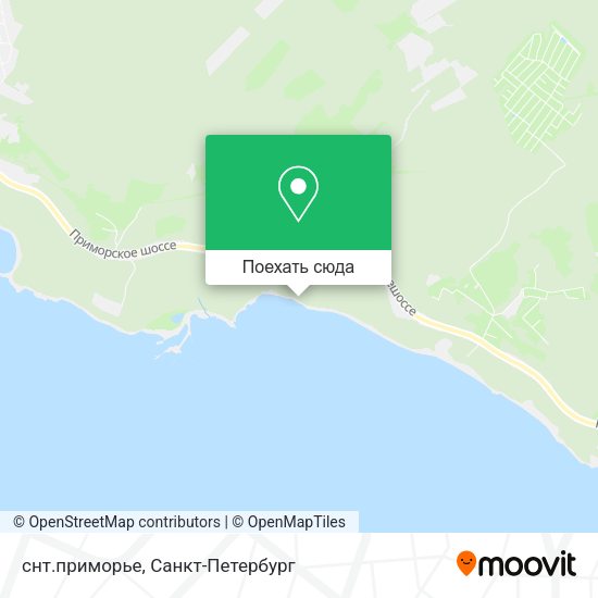 Карта снт.приморье