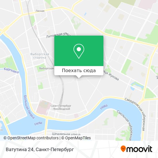 Карта Ватутина 24