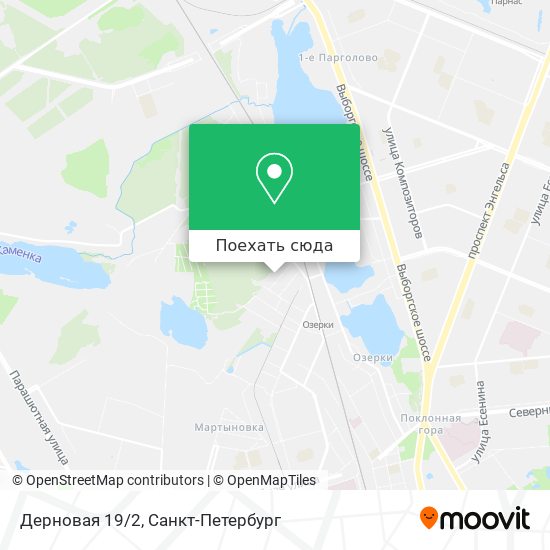 Карта Дерновая 19/2