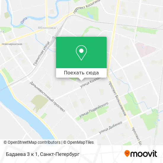 Карта Бадаева 3 к 1