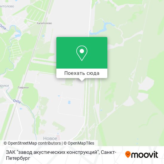 Карта ЗАК "завод акустических конструкций"
