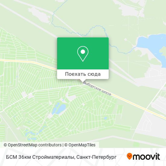 Карта БСМ 36км Стройматериалы