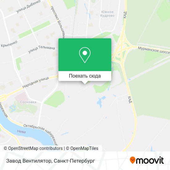 Карта Завод Вентилятор