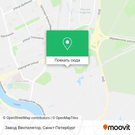 Карта Завод Вентилятор