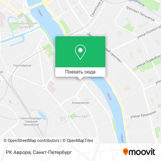 Карта РК Аврора