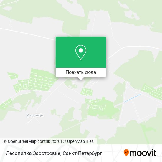 Карта Лесопилка Заостровье
