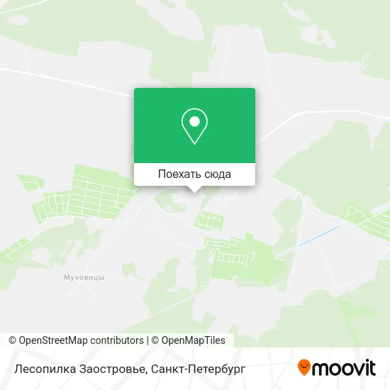 Карта Лесопилка Заостровье