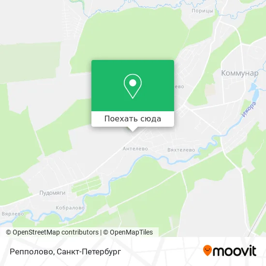 Карта Репполово