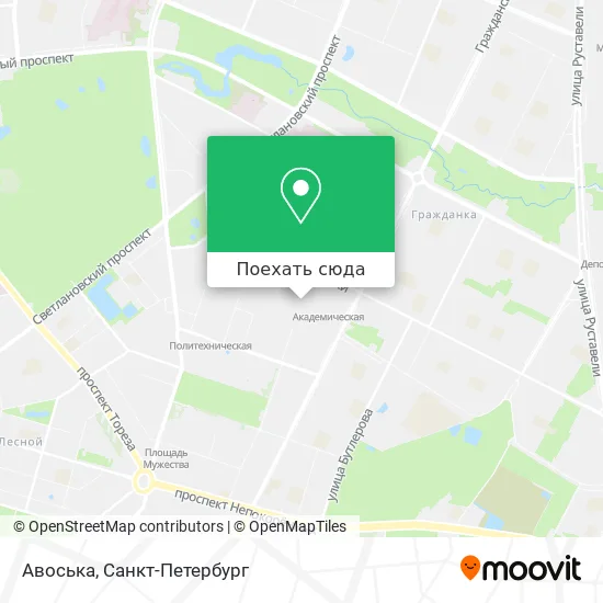 Карта Авоська