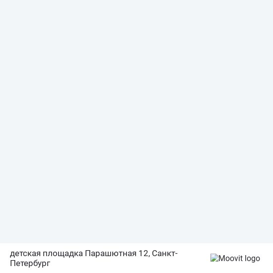 Карта детская площадка Парашютная 12