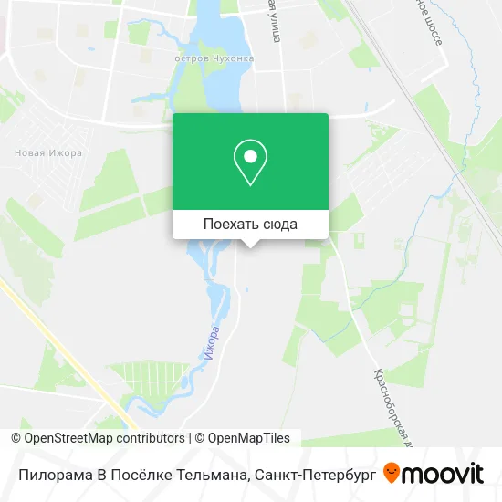 Карта Пилорама В Посёлке Тельмана