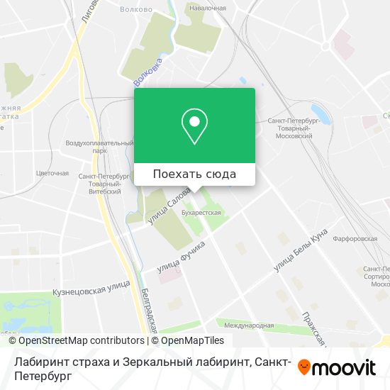 Карта Лабиринт страха и Зеркальный лабиринт