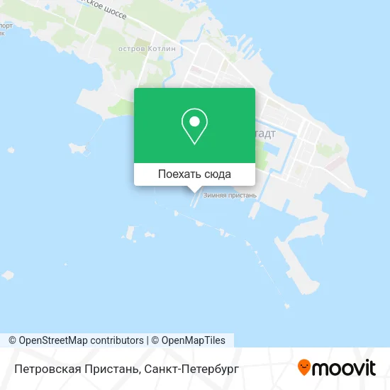 Карта Петровская Пристань