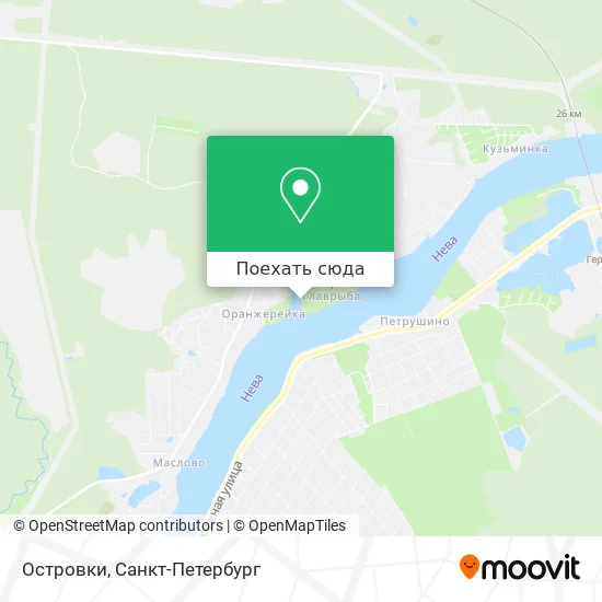 Карта Островки
