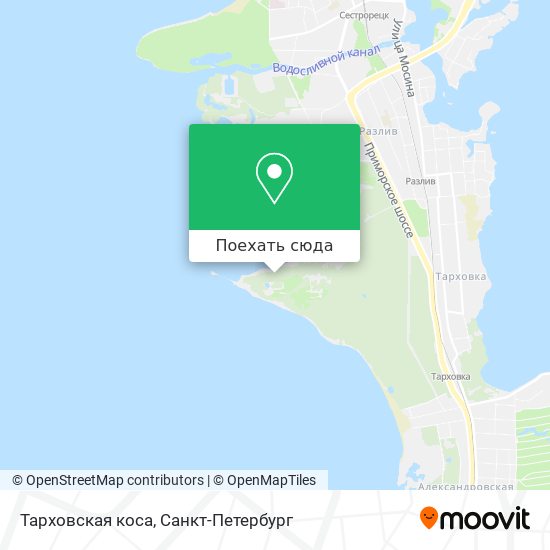 Карта Тарховская коса