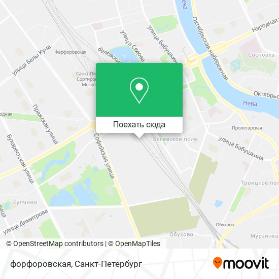 Карта форфоровская