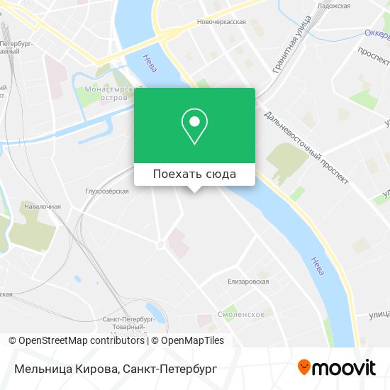 Карта Мельница Кирова
